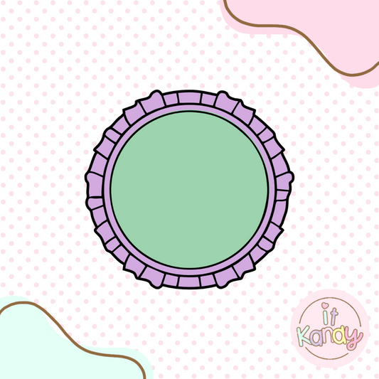 Ruffle frame multi pc cookie cutter