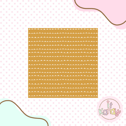 Dotted lines pattern acrylic embosser