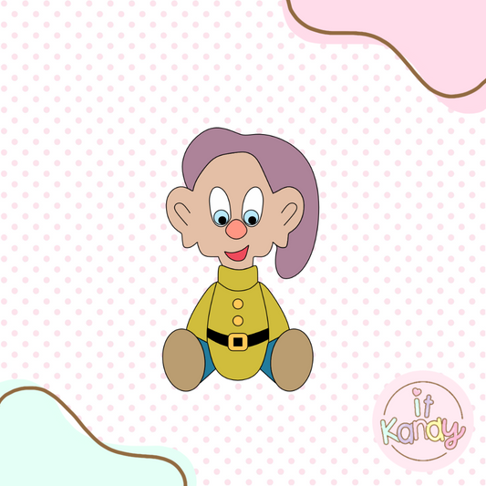Dopey inspired multi pc cookie cutter